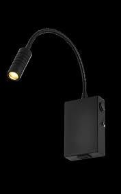ARANDELA LED LEITURA 3W 2700K PRETA DELUXE AVANT 339015878 - UN
