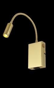 ARANDELA LED LEITURA 3W 2700K OURO DELUXE AVANT 339044571 - UN