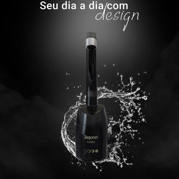 TORNEIRA ELET ZAGONEL LUNA 4T BLACK 220V ZAGONEL - UN