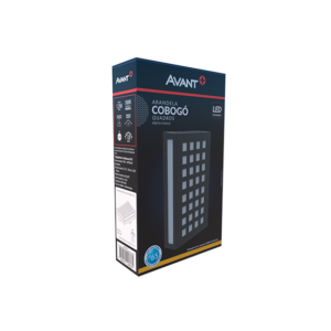 ARANDELA LED PAREDE 12W 3000K PF COBOGO QUADROS AVANT 341330273 - UN