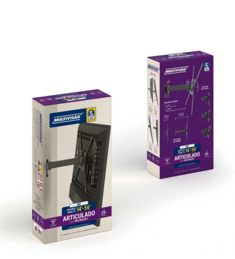 SUPORTE TV ARTIC 14-56 MULTIV M2 ART/INCL 404986 - UN
