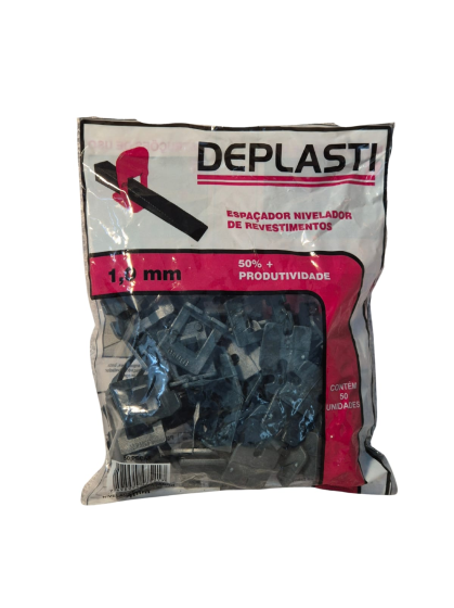 ESPACADOR PISO DEPLAST 1,0MM C/50PC 361615 - UN