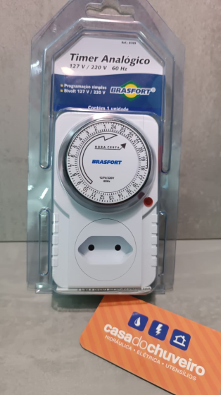 TEMPORIZADOR ANALOGI BIV BRASFORT 149357-128295 - UN