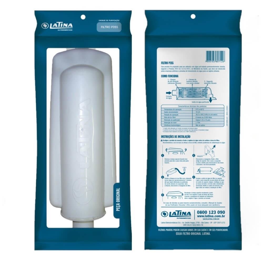 REFIL FILTRO LATINA P355 010712 252363 - UN