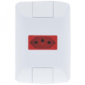 PLACA TOMADA ARIA 20A VERMELHO 57241/015 - UN