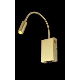 ARANDELA LED LEITURA 3W 2700K OURO DELUXE AVANT 339044571 - UN