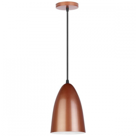 PENDENTE 1 ALUMINIO DETROIT COBREADO KIN PD131/CO - UN