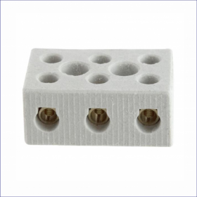 CONECTOR PORC 3P 10MM BRASFORT 155080 - UN