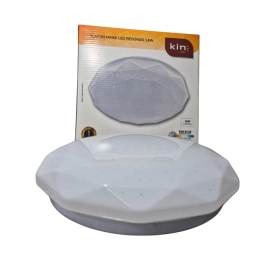 PLAFON SOBRE RD LED 14W MUDA COR BIV MINSK KIN PL124/14W - UN