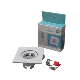 SPOT EMBUTIR QD LED 3W 6500K BR saime/EMBULED