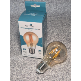 LAMPADA LED FILAMENTO 4W RETRO E27 GAYA A60 9294 - UN