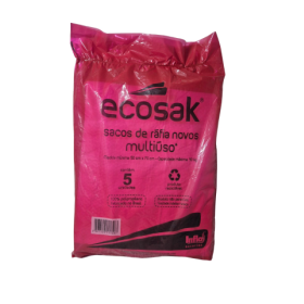 SACO P/ENTULHO CAPAC +-40KG C/5PCS ECOSAK 412580 - UN