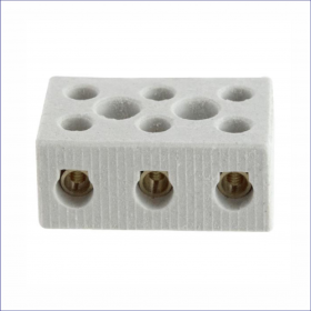 CONECTOR PORC 3P 10MM BRASFORT 155080 - UN